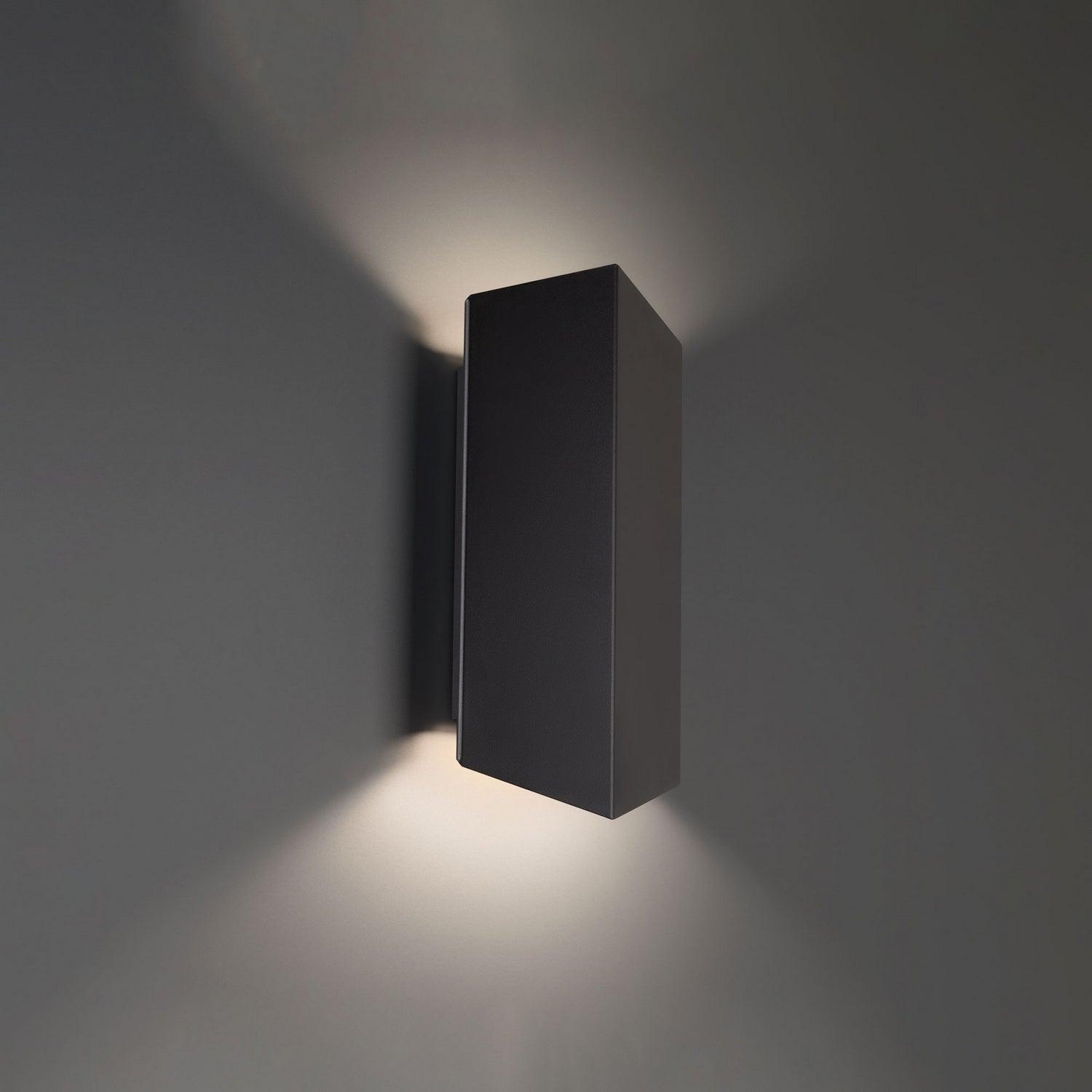 WAC Lighting - Summit LED Outdoor Wall Sconce - WS-W49214-35-BK | Montreal Lighting & Hardware